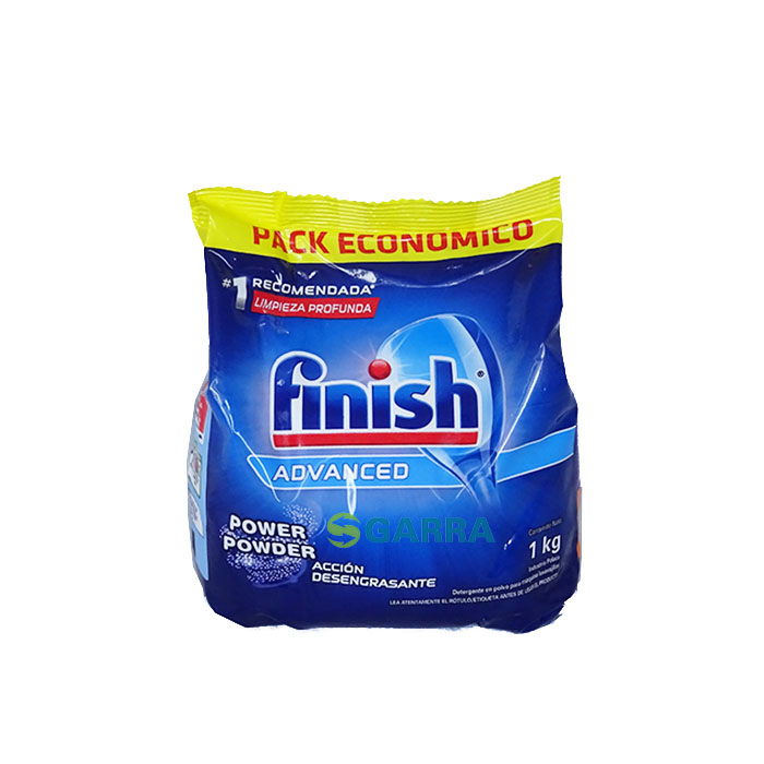 Finish Detergentes en Polvo 1kg DP